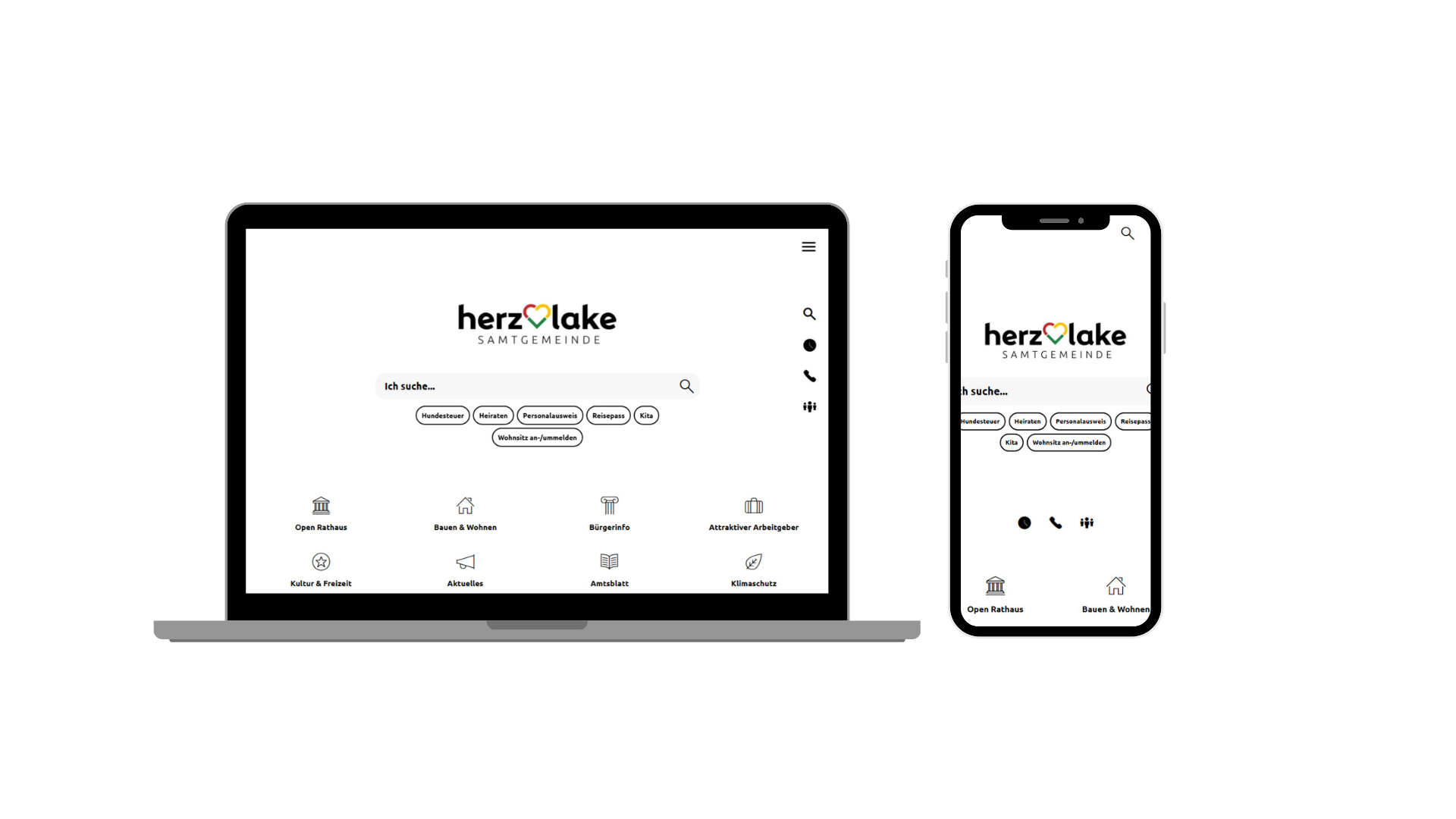 Die Samtgemeinde Herzlake freut sich, ihre neu entwickelte Website vorzustellen. Gemeinsam mit der Agentur Chamaeleon wurde eine komplett neue Internetpräsenz geschaffen – modern, übersichtlich und konsequent auf die Bedürfnisse der Bürgerinnen und Bürger - 1