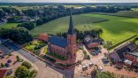 Luftbild Kirche Dohren