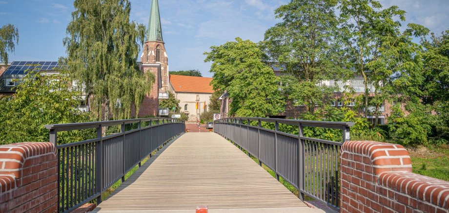 Vorderansicht Hasebrücke Herzlake