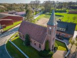 Vorderansicht Kirche Westrum
