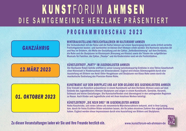 Kunstforum Ahmsen 2023